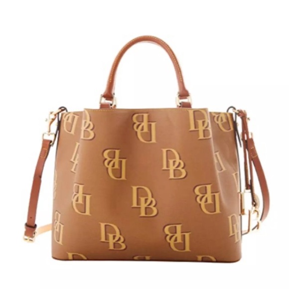 Dooney & Bourke monogram Brenna saddle - Picture 4 of 6